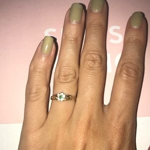 Diamond 14k gold ring